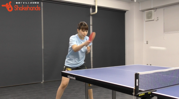 松澤茉里奈選手が教える。女子選手の基本フォアハンド_表紙