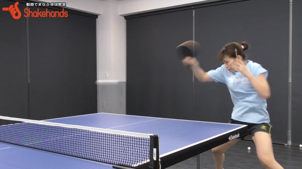 松澤茉里奈の両ハンドのドライブ練習。試合で得点するためには_表紙