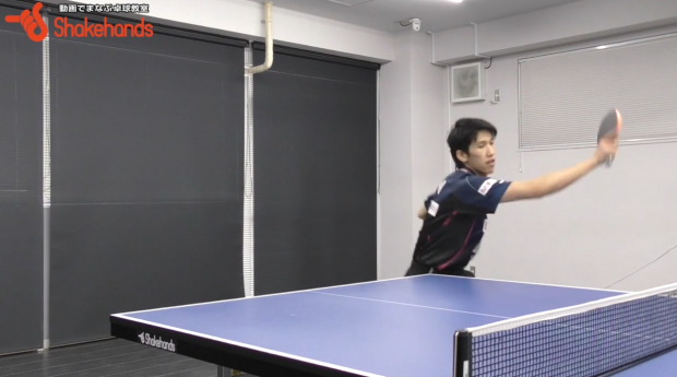 吉村真晴の下回転に対するフォアドライブ。ボールの長さ!_表紙