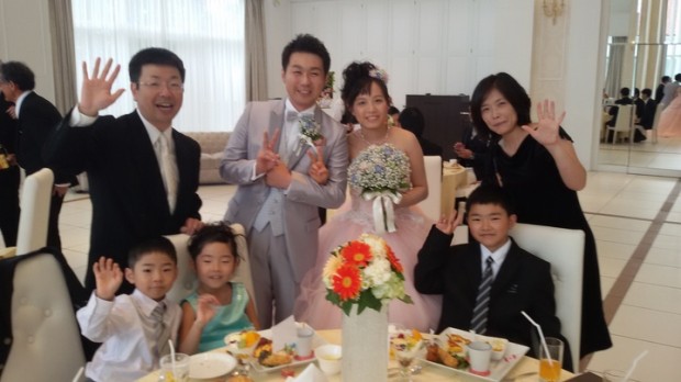 2017夏の帰国(2)義甥の結婚式と披露宴