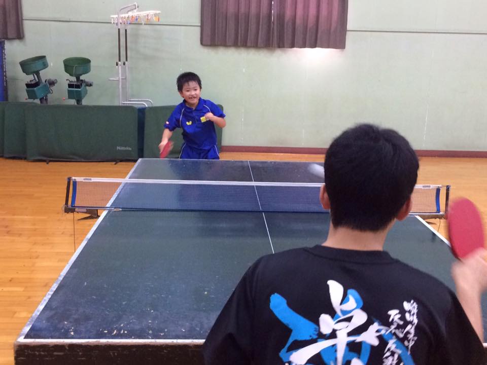 子供たちを連れて卓桜会に練習をお願いしました