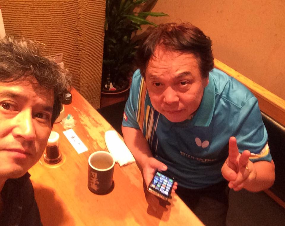 世界中を飛び回る卓球記者!マルコスさん90回目の来日です