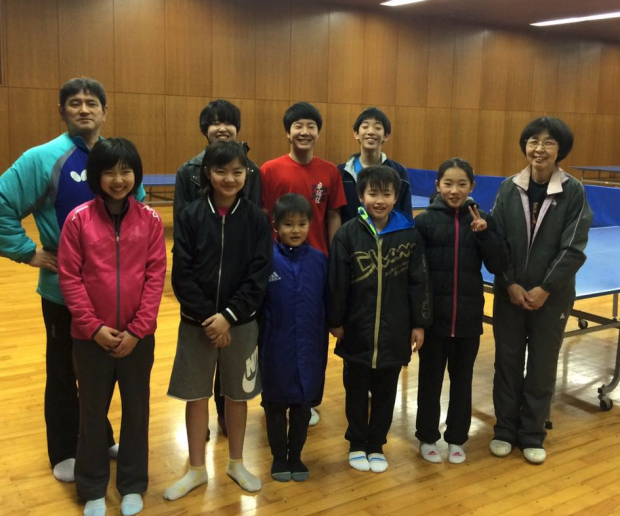 【心の成長】と【体の成長】に伴い【卓球技術の成長】も促される