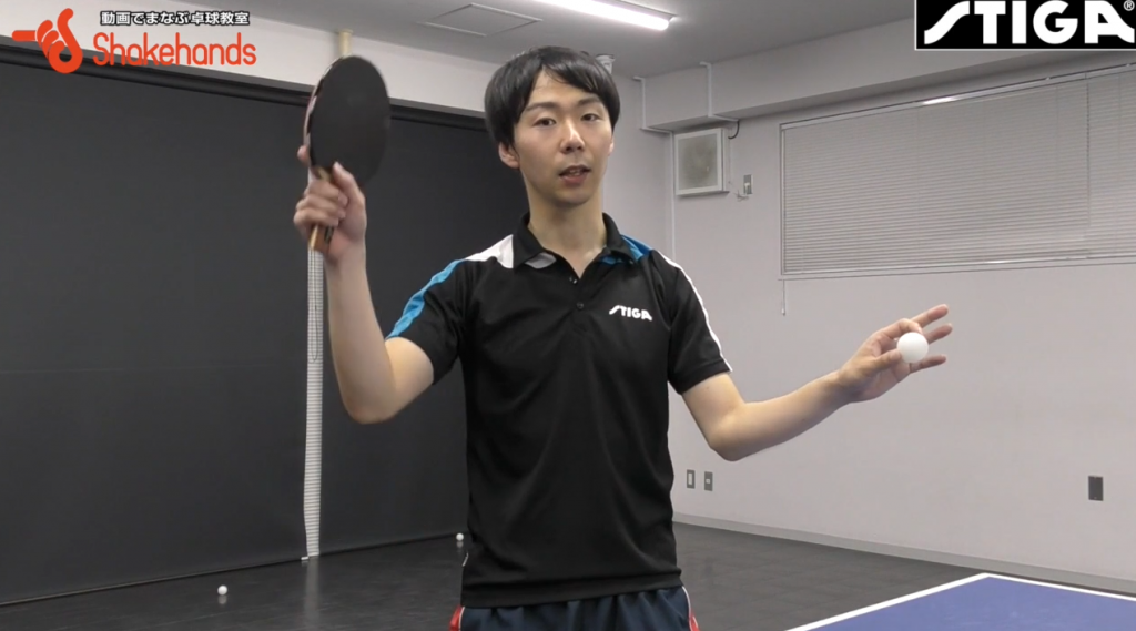 フォア前粒高レシーブ。【揺れるボール】でチャンス仕留める by 塩野真人_03