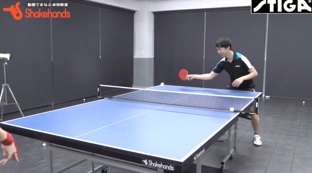 フォア前粒高レシーブ。【揺れるボール】でチャンス仕留める by 塩野真人_表紙