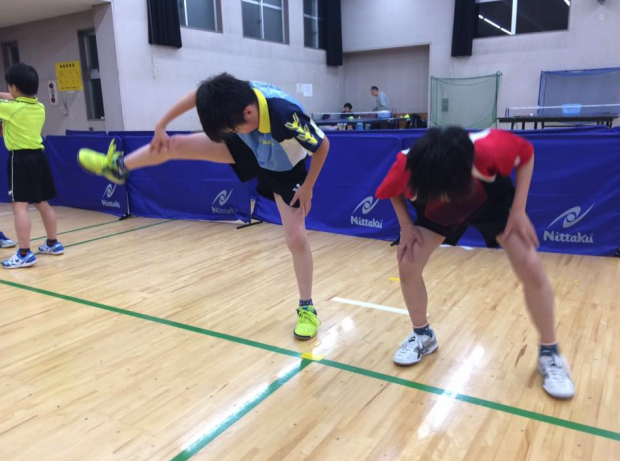 卓球ヤンチャボーイズ秘密の強化練【四股踏み】