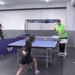 【平岡義博】回り込み基本フォア。「膝を曲げる」本当の目的