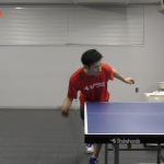 【上田仁】逆回転サーブ。グリップより力を加える場所！