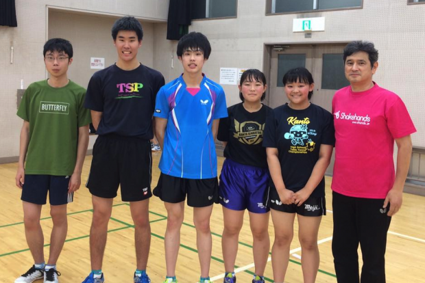 私に散々怒鳴られながら卓球を頑張った二人