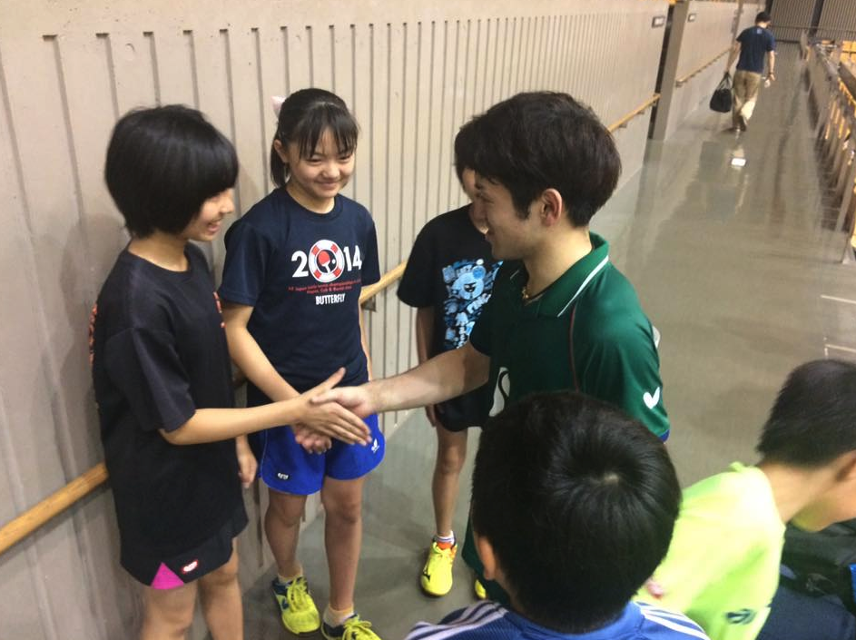 感じたことを卓球ノートに書いてくるよう宿題