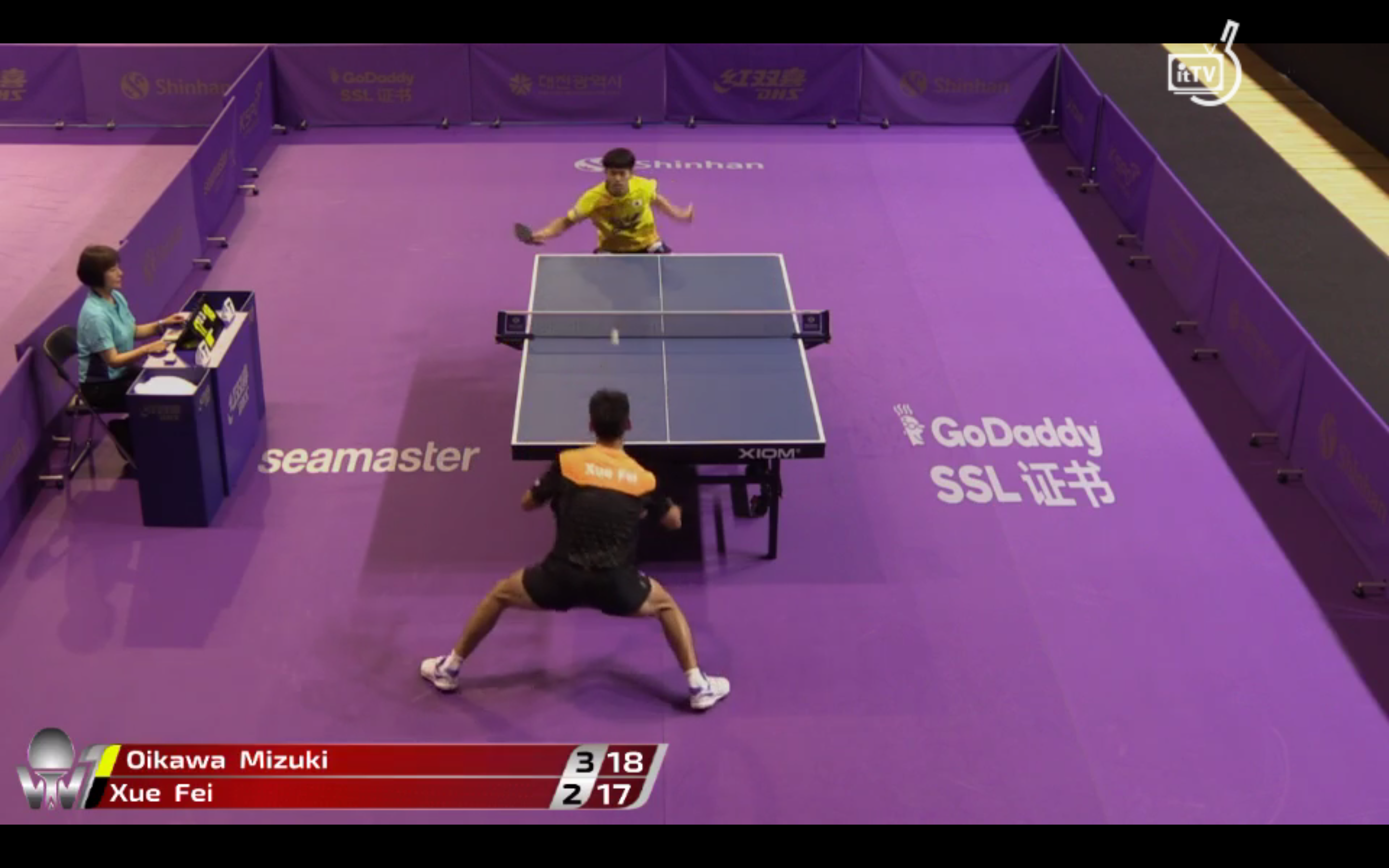 ITTFプレミアムシリーズ・韓国オープン開催中!