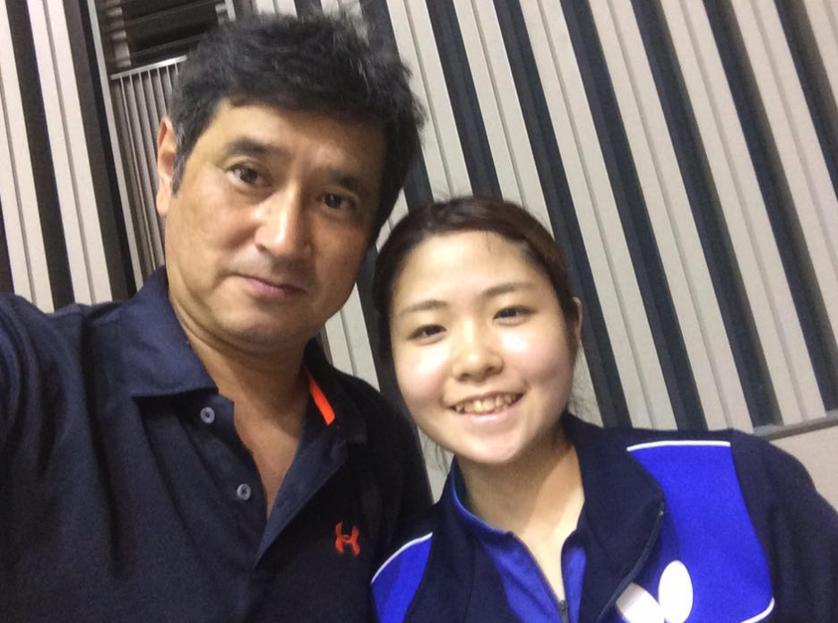 梅村優香選手にご対面。可愛くて、さらに卓球が強い
