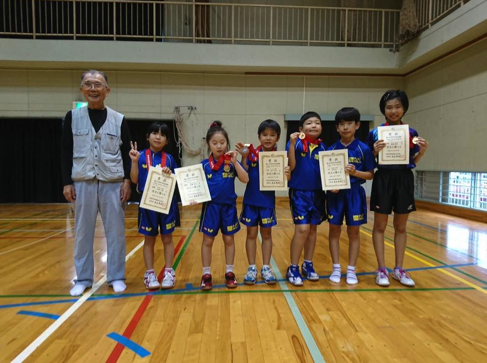 調布市民祭の卓球大会と府中市民体育大会、優勝