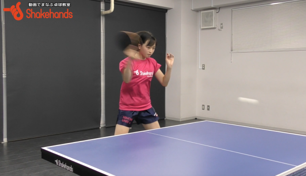 下回転バックドライブ。試合で得点できる! by 林幸菜_表紙