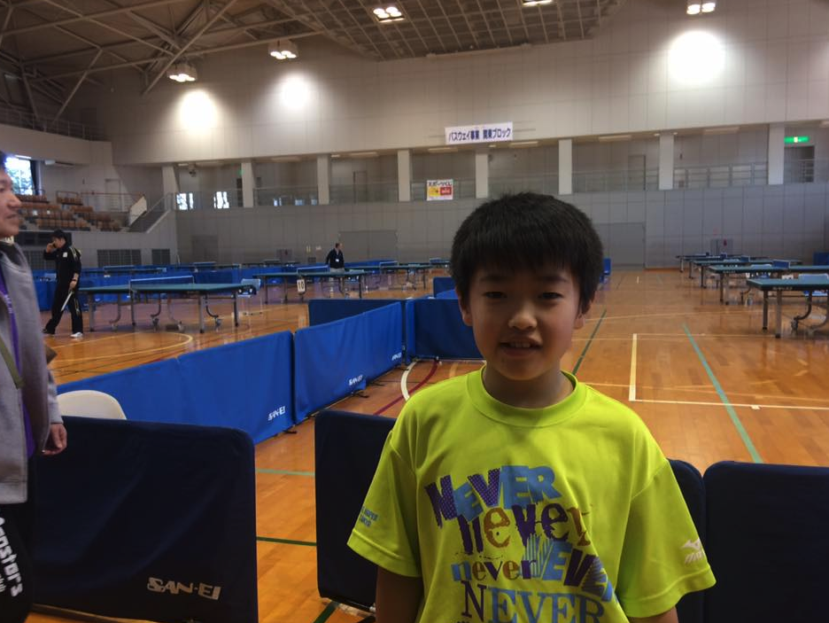 日本を代表する卓球選手になる