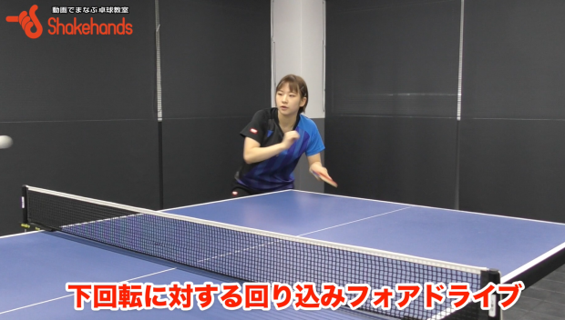 【前田美優】回り込みフォア。コースが読まれない打ち方_表紙