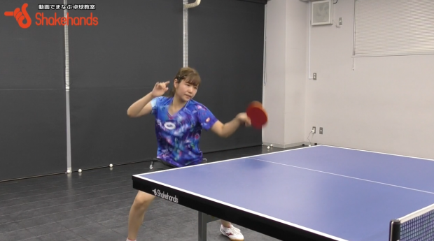 梅村優香のフォアバック。初心者にもオススメの動き_表紙