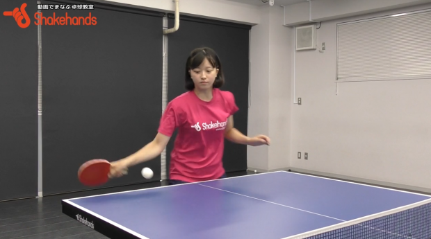 フォア強フリック!ボールの回転に負けないラケットの出し方とは?by林幸菜_表紙