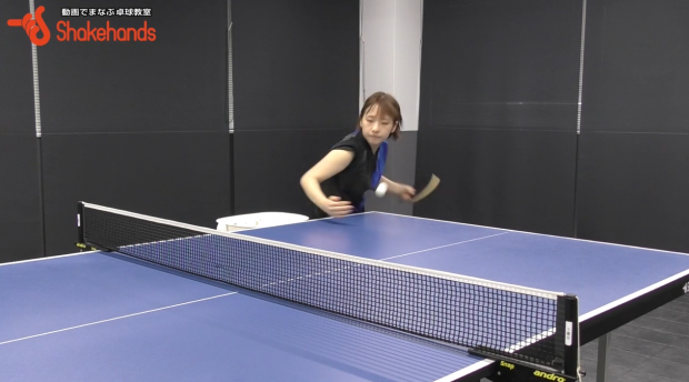 前田美優の巻き込み横上回転サーブ。当てる位置を変える_表紙