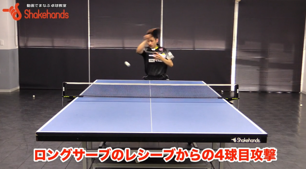 ロングサーブから4球目!4球目を待ちやすいレシーブコースby上田仁_表紙