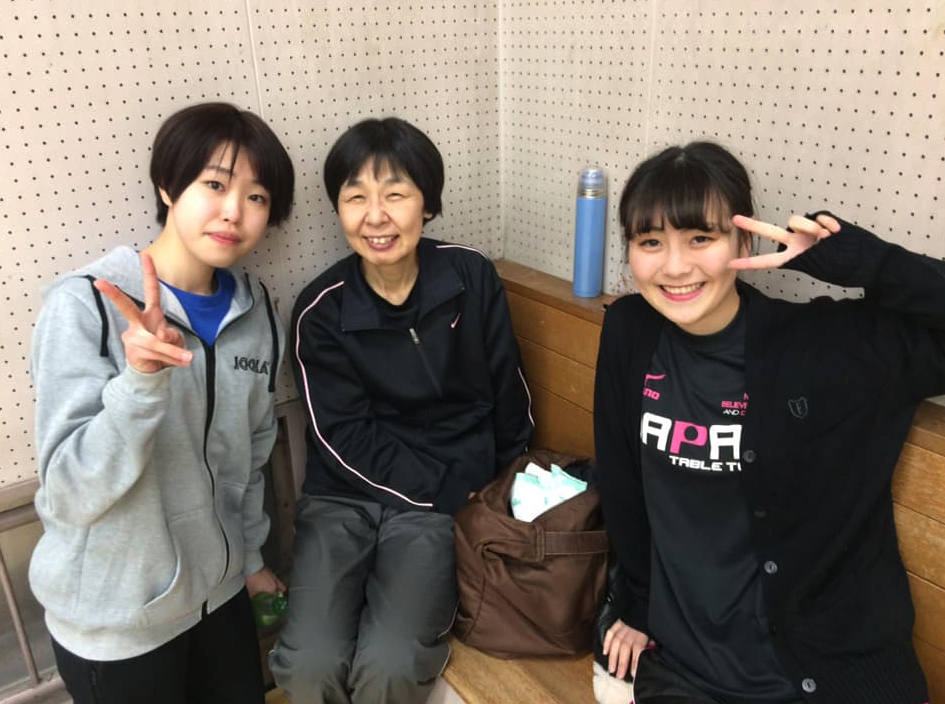 先輩の貫禄を見せてくれました