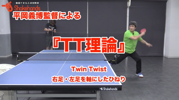 【2018振り返り】平岡義博のTT理論。パワーある重いボールを打つ