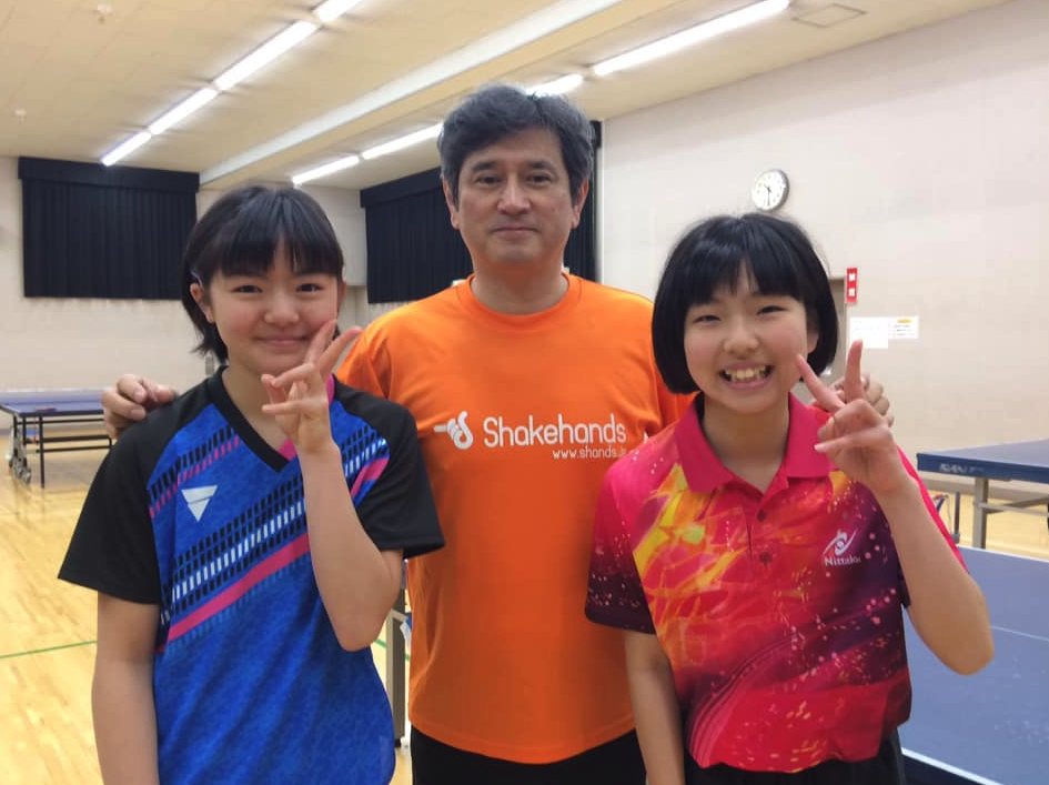 林ひかると遠藤暖葉の卓球ラスト・プラクティス!