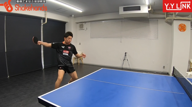 【横山友一】対下回転バックドライブ!弾かないで回転をかけるコツ_表紙