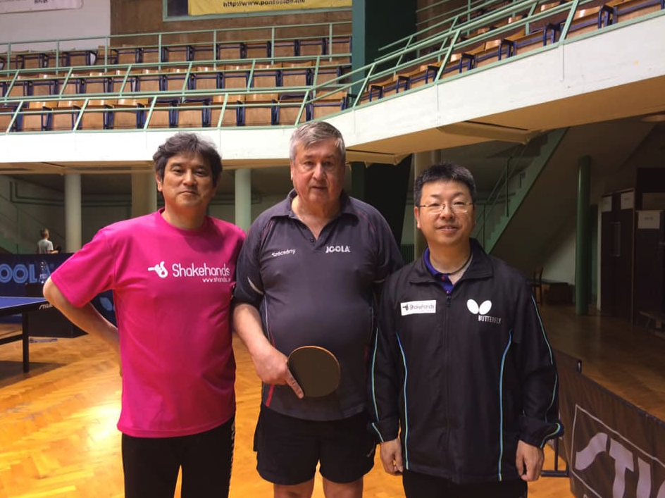 中国を破って団体優勝した三銃士の一人のクランパさん