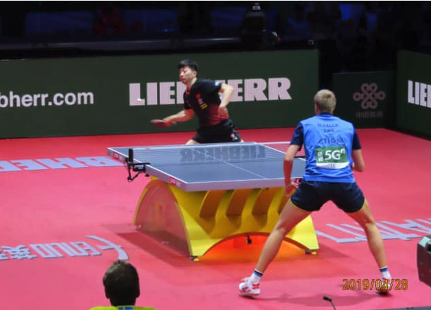 世界卓球ブタペスト大会、スウェーデンのマティアス選手