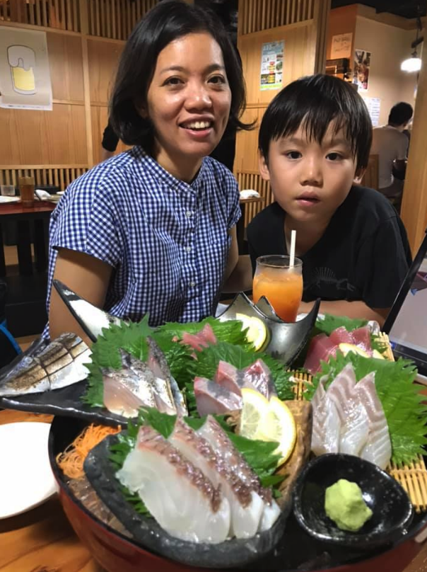 日本のお爺さんとお婆ちゃん気分