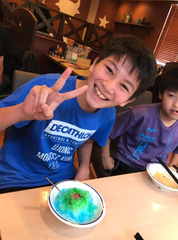 素の自分を屈託なく卓球練習にぶつけるようになりました