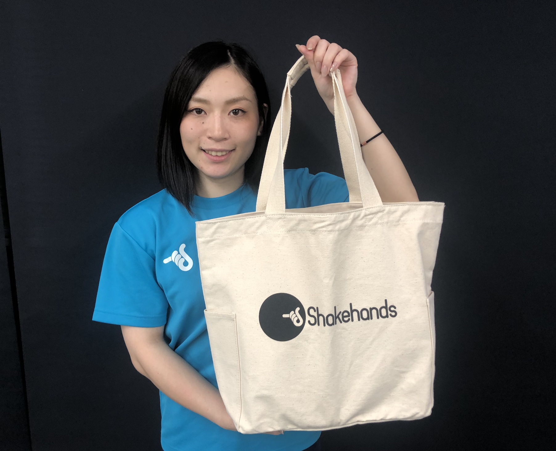 【数量限定!】シェークハンズトートバッグ発売!