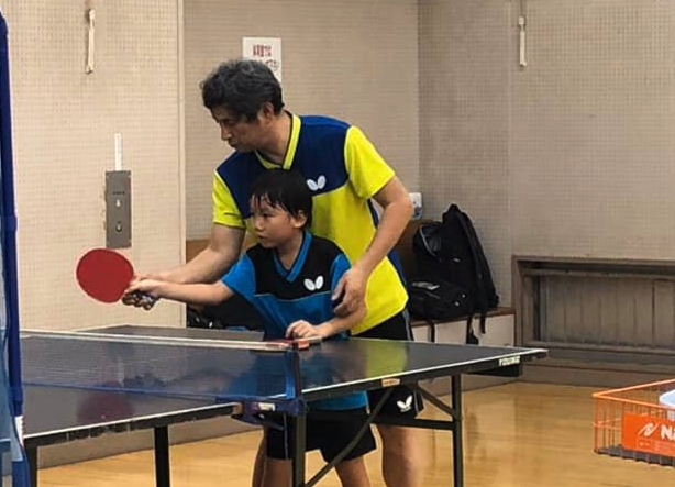 ジュニア教室の子供たちにとって、豊かな卓球経験