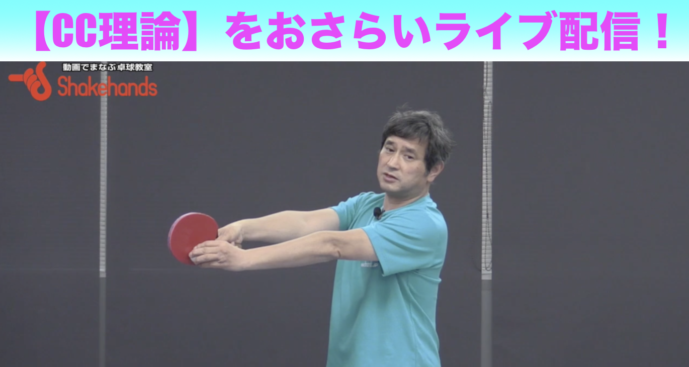 【ライブ配信】5/22(金)21時〜平岡理論おさらいシリーズ『CC理論』